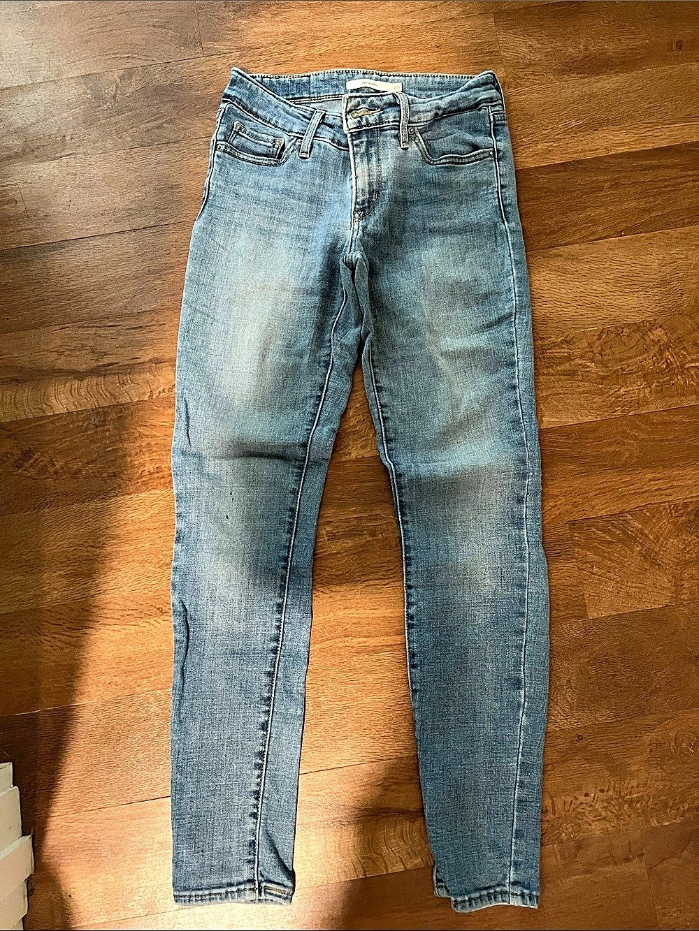Levi's 711 Skinny Jeans Blue Waist 25